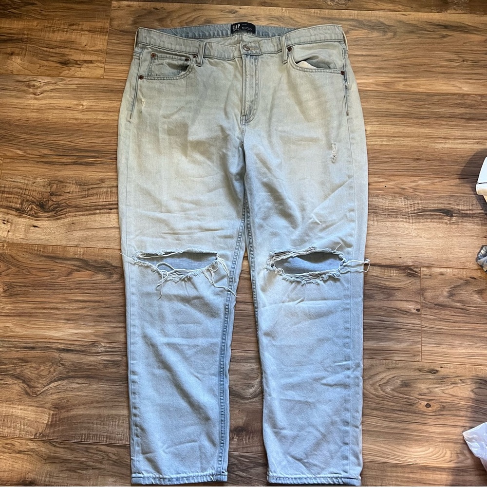 GAP Women's Light Blue Boyfriend Jeans
